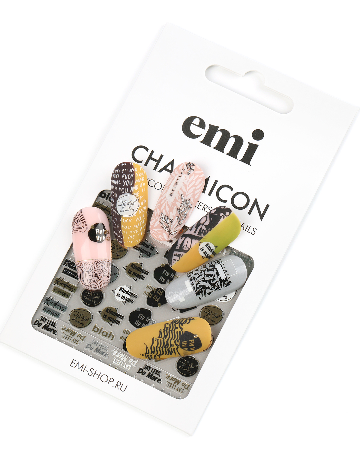 Купить Charmicon 3D Silicone Stickers №242 Мечтательные фразы в официальном магазине EMI с доставкой по России